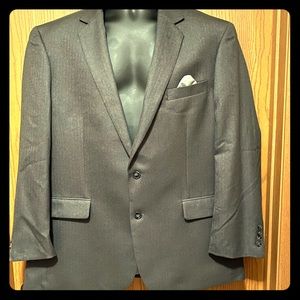 46R Classic fit Gray sports coat, like new